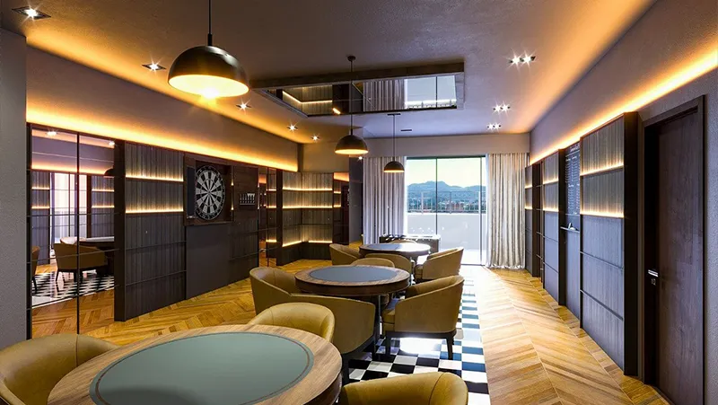 Playground e área pet do Carmel Residence