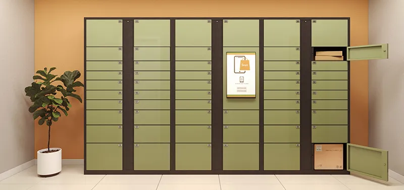 Smart lockers para conveniência e segurança dos moradores do View Residence em Palhoça/SC